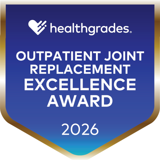 Healthgrades 2026 Outpatient Joint Replacement Excellence Award
