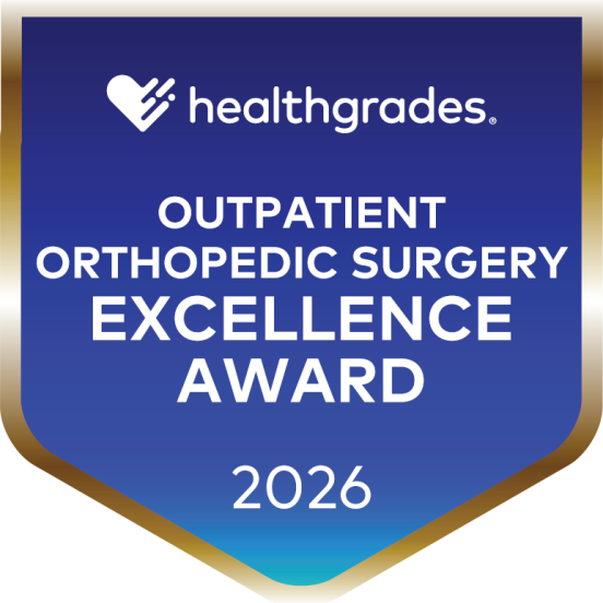 Healthgrades Outpatient Orthopedic Surgery Excellence Award 2026