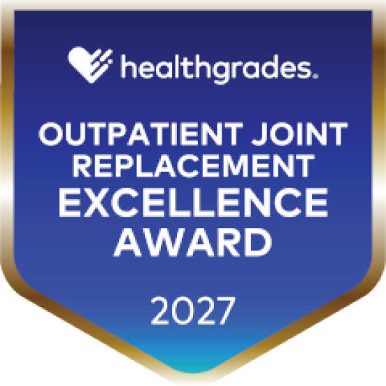 Healthgrades Outpatient Joint Replacement Excellence Award 2027